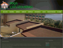 Tablet Screenshot of dogaizolasyon.com